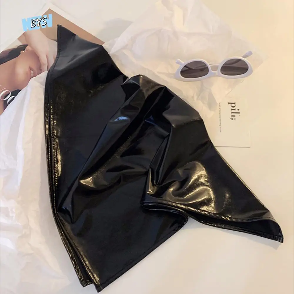 Headwear Dark Leather Hair Scarf Soft Wrap Headband Black Hair Band Hip Hop Punk Bandana Girls
Headwear Dark Leather Hair Scarf Soft Wrap Headband Black Hair Band Hip Hop Punk Bandana Girls