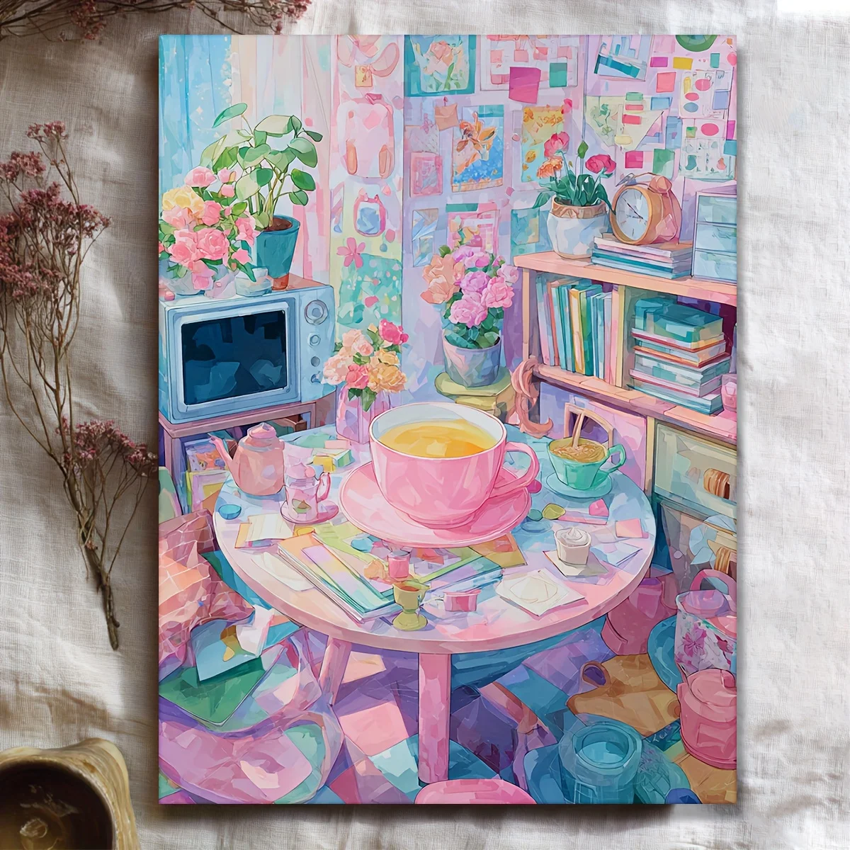 500/1000/1200/2000PCS Puzzles for Adults Cartoon Style Pink Tea Cup,Jigsaw Puzzles Brain Games Gifts Home Decor
500/1000/1200/2000PCS Puzzles for Adults Cartoon Style Pink Tea Cup,Jigsaw Puzzles Brain Games Gifts Home Decor