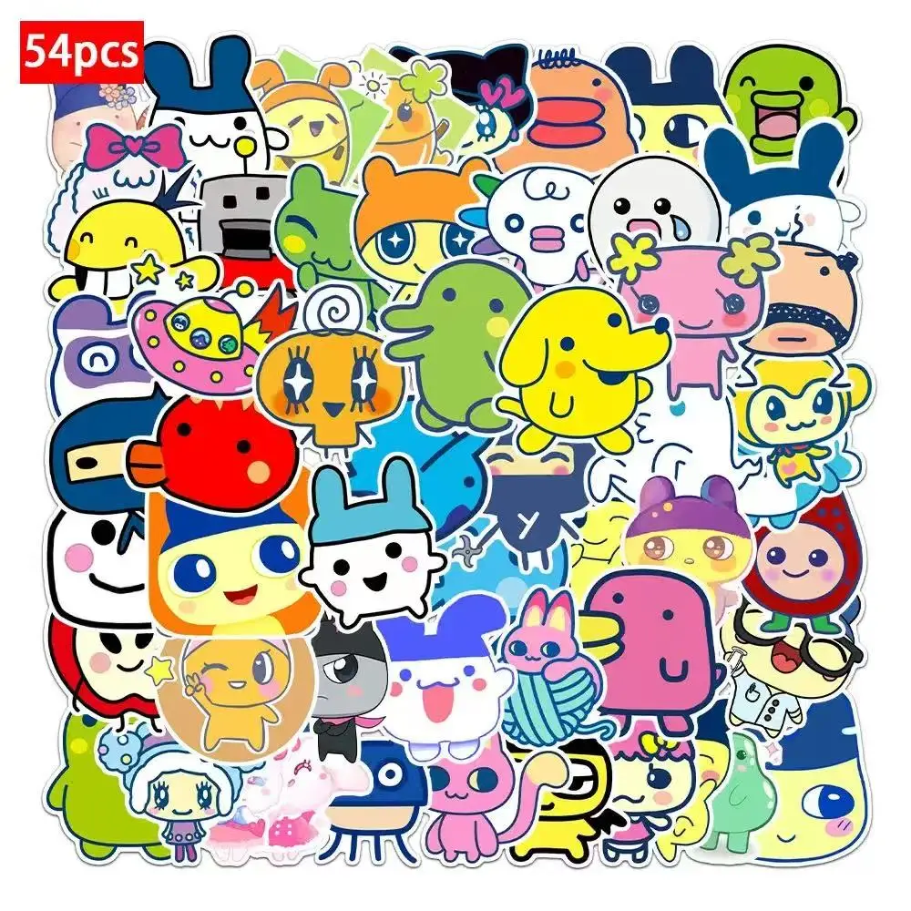 50PCS Tamagotchi cute cartoon waterproof stickers for DIY computer cup decoration
50PCS Tamagotchi cute cartoon waterproof stickers for DIY computer cup decoration