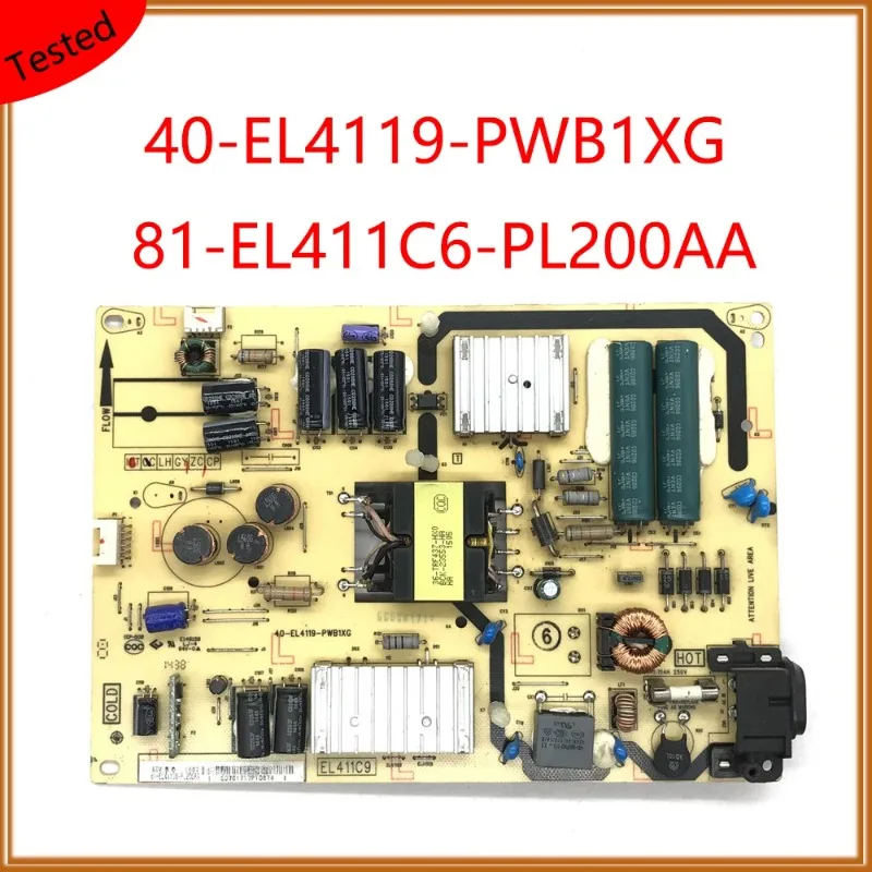 40-EL4119-PWB1XG 81-EL411C6-PL200AA Оригинальный блок питания для телевизора Карта питания оригинального оборудования Плата поддержки питания для телевизора
40-EL4119-PWB1XG 81-EL411C6-PL200AA Оригинальный блок питания для телевизора Карта питания оригинального оборудования Плата поддержки питания для телевизора