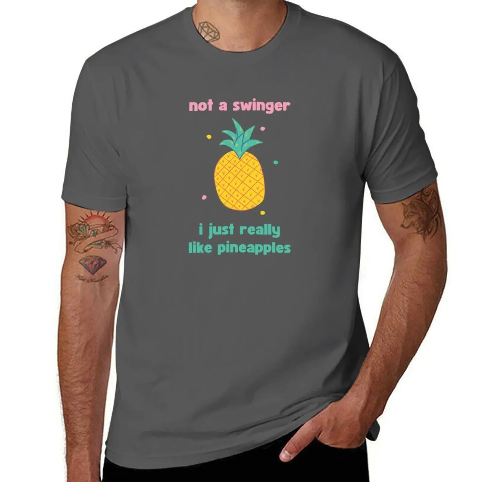FUNNY NOT A SWINGER I JUST REALLY LIKE PINEAPPLES T-Shirt man t shirt cotton high quality t shirts with prints T-Shirt
FUNNY NOT A SWINGER I JUST REALLY LIKE PINEAPPLES T-Shirt man t shirt cotton high quality t shirts with prints T-Shirt