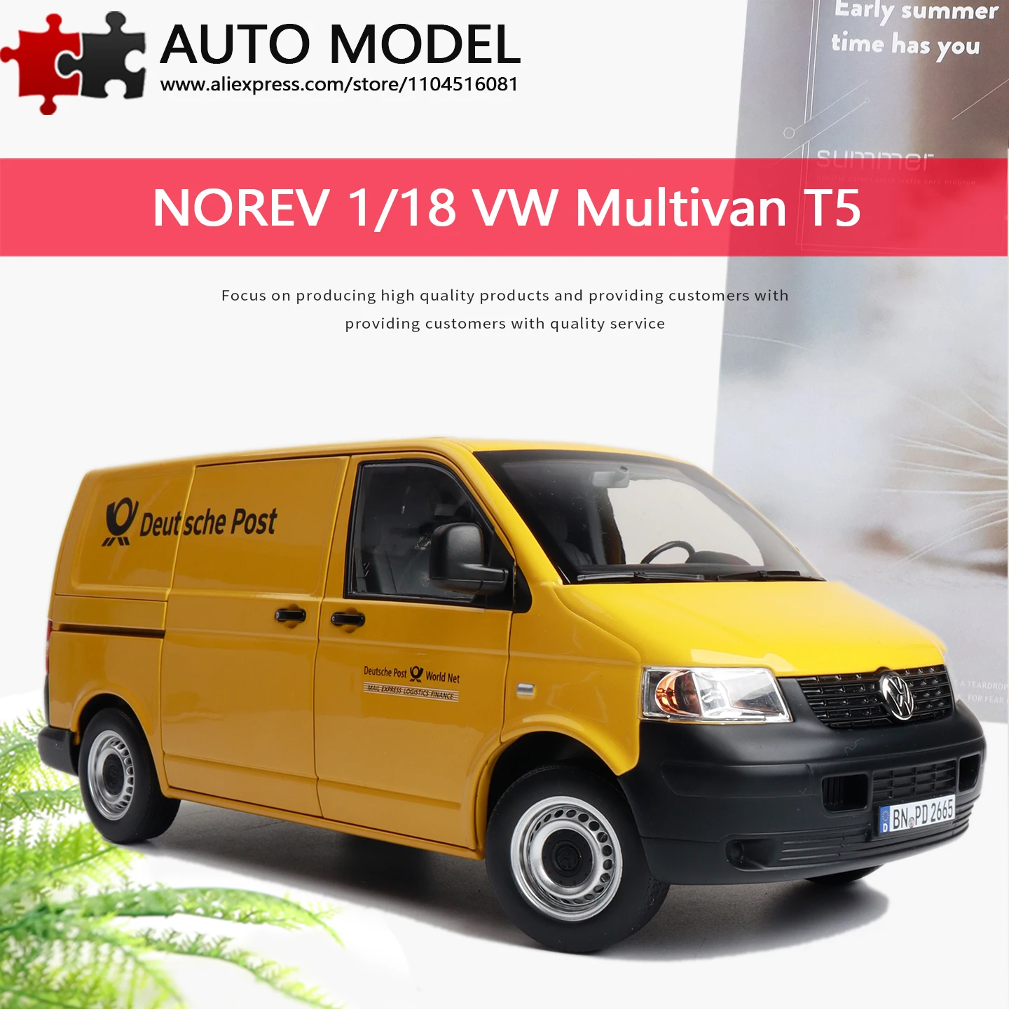 Volkswagen T5 Multivan 2003 Transporter Van German Postal Truck City Maintenance Vehicle Simulation Alloy Car Model Fully Openable Doors Norev 1:18 Die-Cast Metal Scale Model Collectible Toy Gift for Boys and Adults
Volkswagen T5 Multivan 2003 Transporter Van German Postal Truck City Maintenance Vehicle Simulation Alloy Car Model Fully Openable Doors Norev 1:18 Die-Cast Metal Scale Model Collectible Toy Gift for Boys and Adults