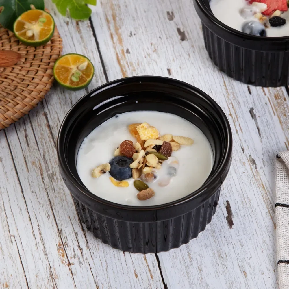 Ramekins Bowls, Set Of 8, Porcelain Dipping Sauce Bowls, Oven Safe, Classic Style Ramekins For Baking Souffle Ramekins, Creme B
Ramekins Bowls, Set Of 8, Porcelain Dipping Sauce Bowls, Oven Safe, Classic Style Ramekins For Baking Souffle Ramekins, Creme B