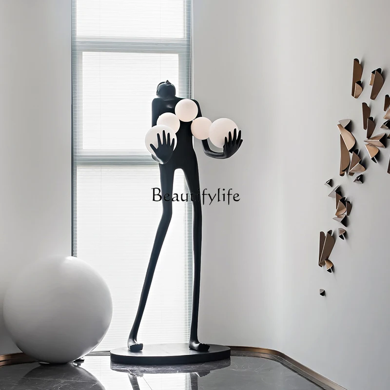 ls 04Modern creative fiberglass figure floor decoration large ornament art sculpture
ls 04Modern creative fiberglass figure floor decoration large ornament art sculpture