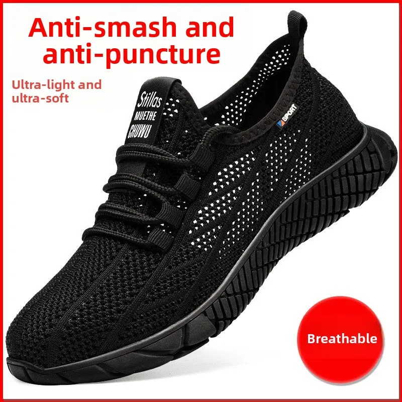 Men's Safety Shoes Lightweight Steel Toe Anti Crush Resistant Odor Control Breathable Construction Work Footwear New Model
Men's Safety Shoes Lightweight Steel Toe Anti Crush Resistant Odor Control Breathable Construction Work Footwear New Model