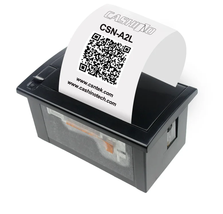 Cashino CSN-A2L 58mm Embedded Thermal Kiosk Printer TTL/RS232 Interface Receipt Thermal Panel Printer
Cashino CSN-A2L 58mm Embedded Thermal Kiosk Printer TTL/RS232 Interface Receipt Thermal Panel Printer