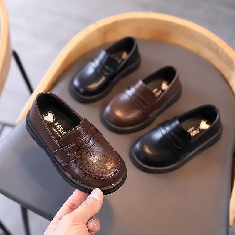 Kids'Casual Shoes Fashion Solid Color PU Leather Autumn Shoes For Children Anti-slip Breathable Black Brown Shoes Size 21-36
Kids'Casual Shoes Fashion Solid Color PU Leather Autumn Shoes For Children Anti-slip Breathable Black Brown Shoes Size 21-36