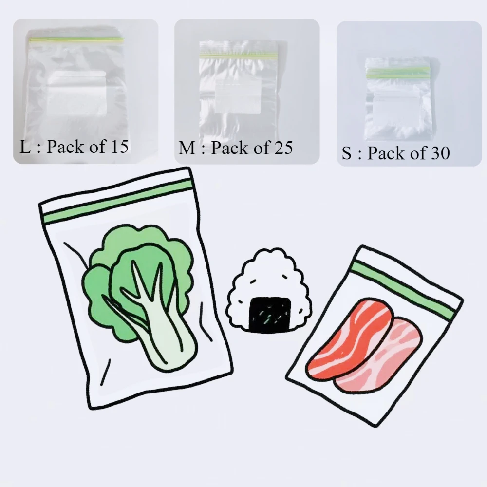 Double Tendon Seal Transparent Portable Food Storage Bags Freezer/Refrigerator Organizer for Classified Reusable Kitchen Storage
Double Tendon Seal Transparent Portable Food Storage Bags Freezer/Refrigerator Organizer for Classified Reusable Kitchen Storage