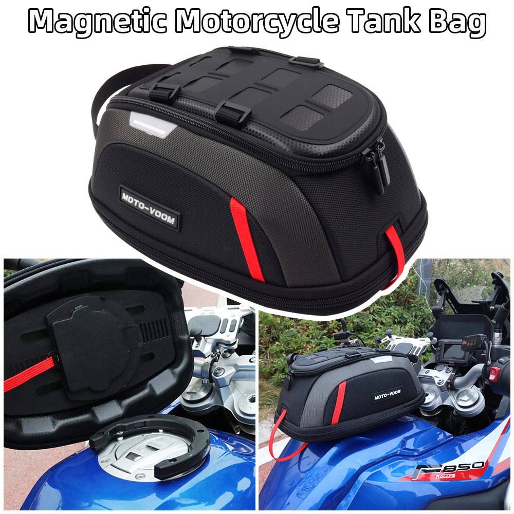 Быстросъемная магнитная сумка на бак мотоцикла для BMW R1200GS R1250GS R1250GT R1200RS F750GS F850GS F900R F900XR S1000XR K1600GT
Быстросъемная магнитная сумка на бак мотоцикла для BMW R1200GS R1250GS R1250GT R1200RS F750GS F850GS F900R F900XR S1000XR K1600GT