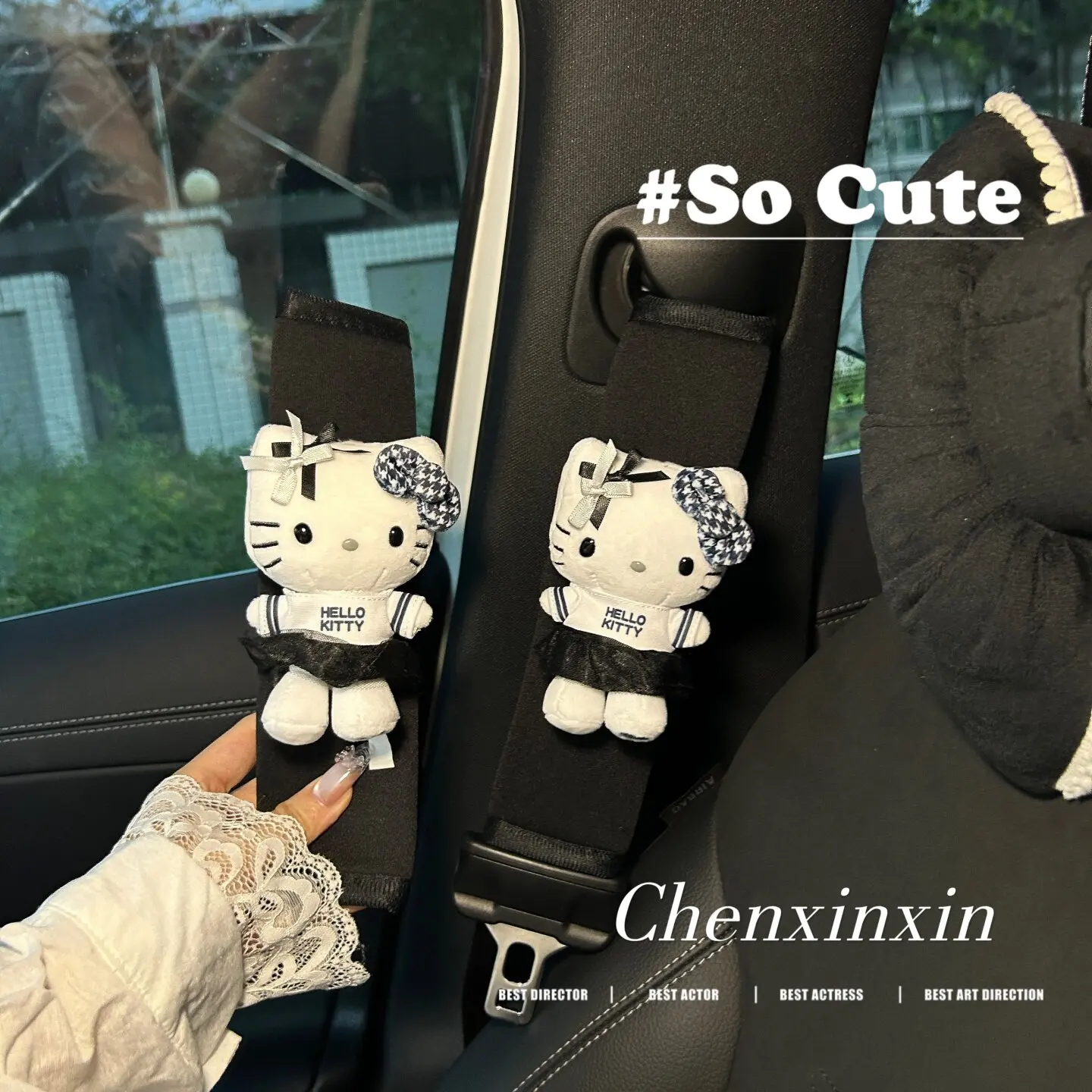 Sanrio Car Safety Belt Cover Adjustable Seat Belt Cover Shoulder Strap Cover Car Shoulder Protector Pad Auto Accessories
Sanrio Car Safety Belt Cover Adjustable Seat Belt Cover Shoulder Strap Cover Car Shoulder Protector Pad Auto Accessories