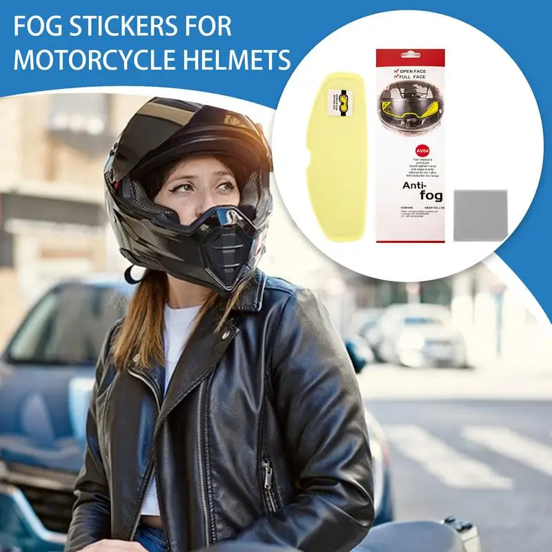 Motorcycle Helmet Anti Fog Sticker Adhesive Sticker Film Helmet Accessory Fog Resistant Clear Lens Insert Anti Fog Shield Film
Motorcycle Helmet Anti Fog Sticker Adhesive Sticker Film Helmet Accessory Fog Resistant Clear Lens Insert Anti Fog Shield Film