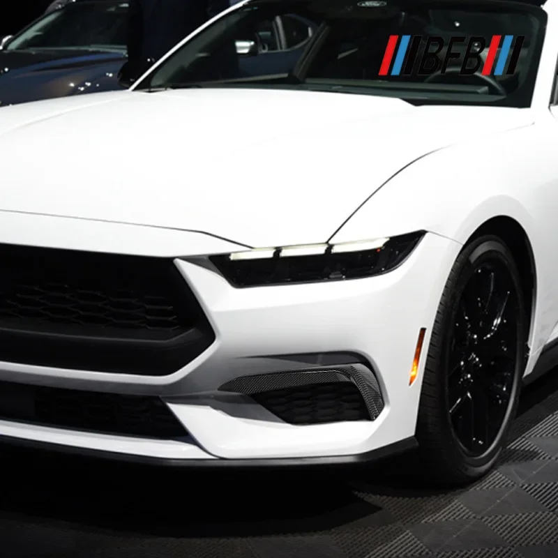 For Ford Mustang Real Dry carbon fiber front bar fog light trim air intake grille modification Body Kit 2024-2026 Accessories
For Ford Mustang Real Dry carbon fiber front bar fog light trim air intake grille modification Body Kit 2024-2026 Accessories