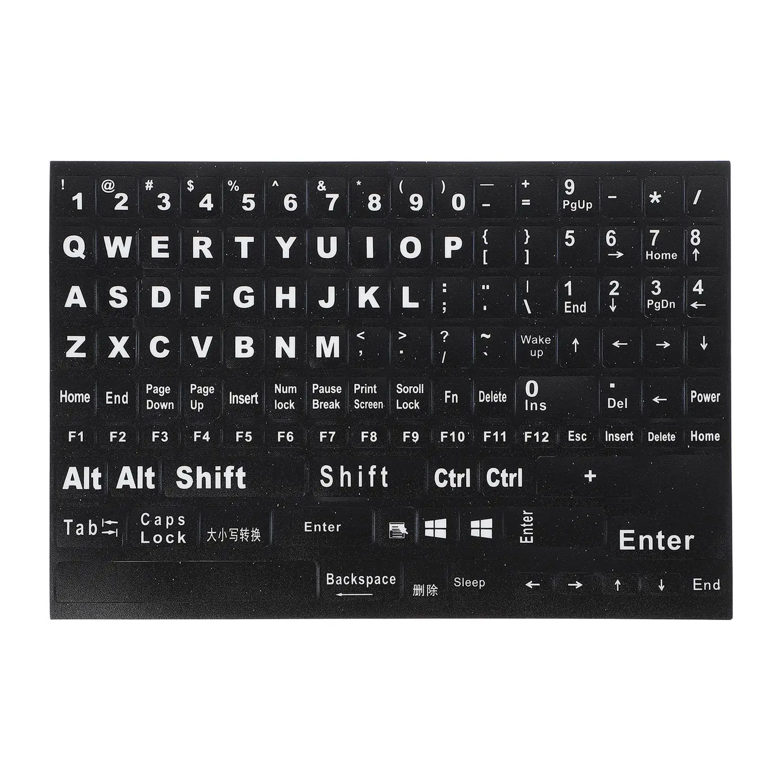 Keyboards English Stickers Replacement Computer Accessories Letter Decals Black
Keyboards English Stickers Replacement Computer Accessories Letter Decals Black