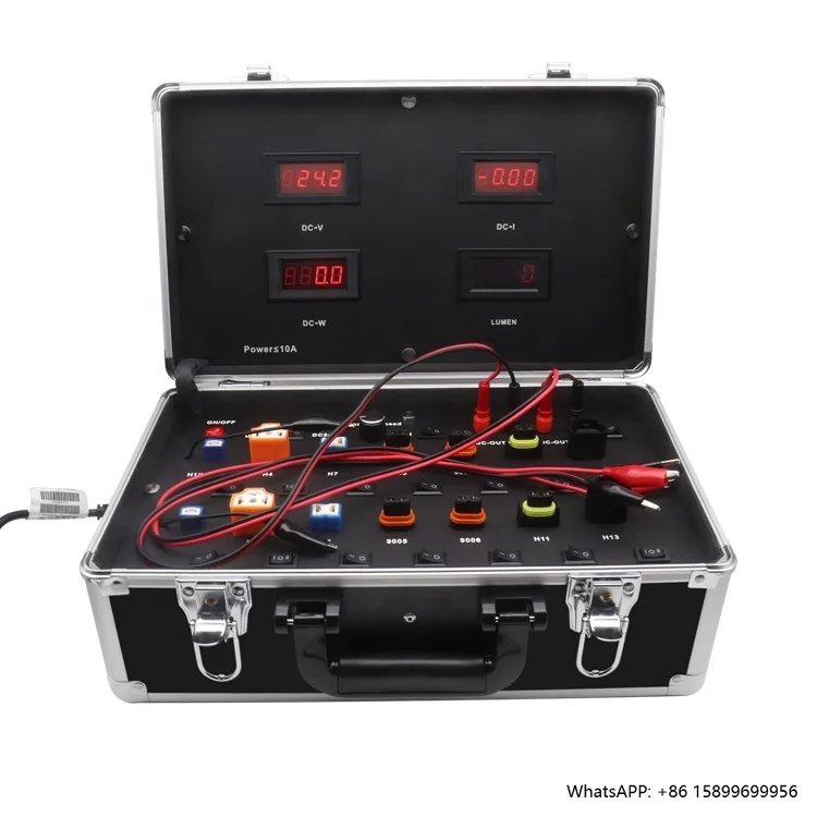 XOVY Universal Model Portable Power Meter Voltage Tester Car Light Automotive Led Headlight Bulb Test Box
XOVY Universal Model Portable Power Meter Voltage Tester Car Light Automotive Led Headlight Bulb Test Box