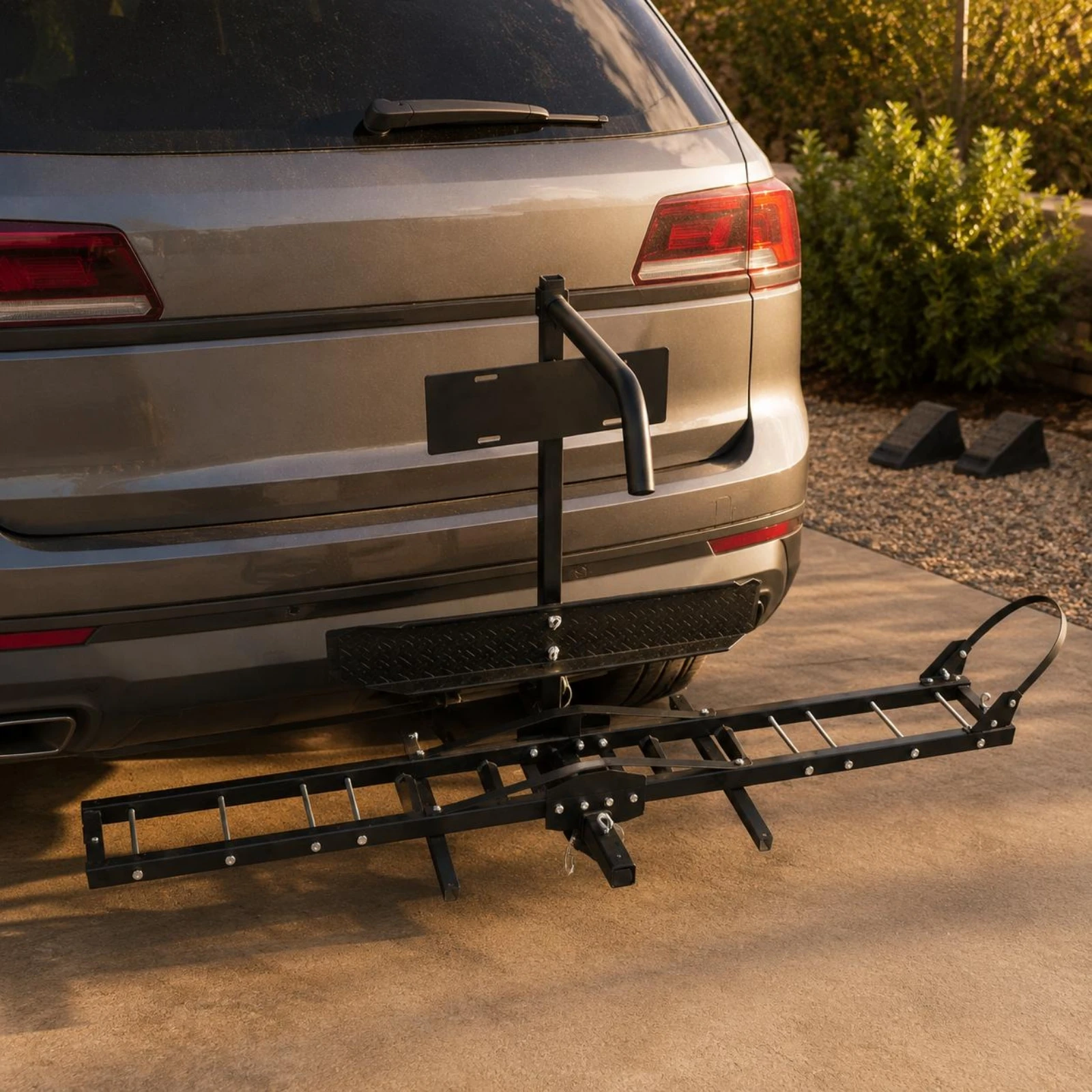 Rear Motorcycle Carrier Rack Carbon Steel Motorcycle Hitch Carrier Hitch-Mounted Rack Quick-Insert Dirt Bike Hauler
Rear Motorcycle Carrier Rack Carbon Steel Motorcycle Hitch Carrier Hitch-Mounted Rack Quick-Insert Dirt Bike Hauler