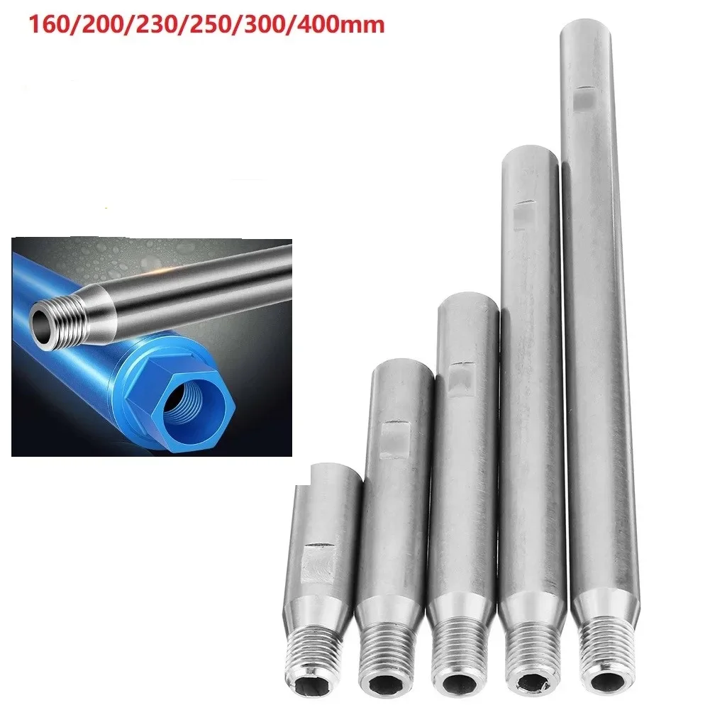 160-400mm Core Bit Extension Rod M22 Thread Connecting Rod For Drilling Rig Adapter Power Tools