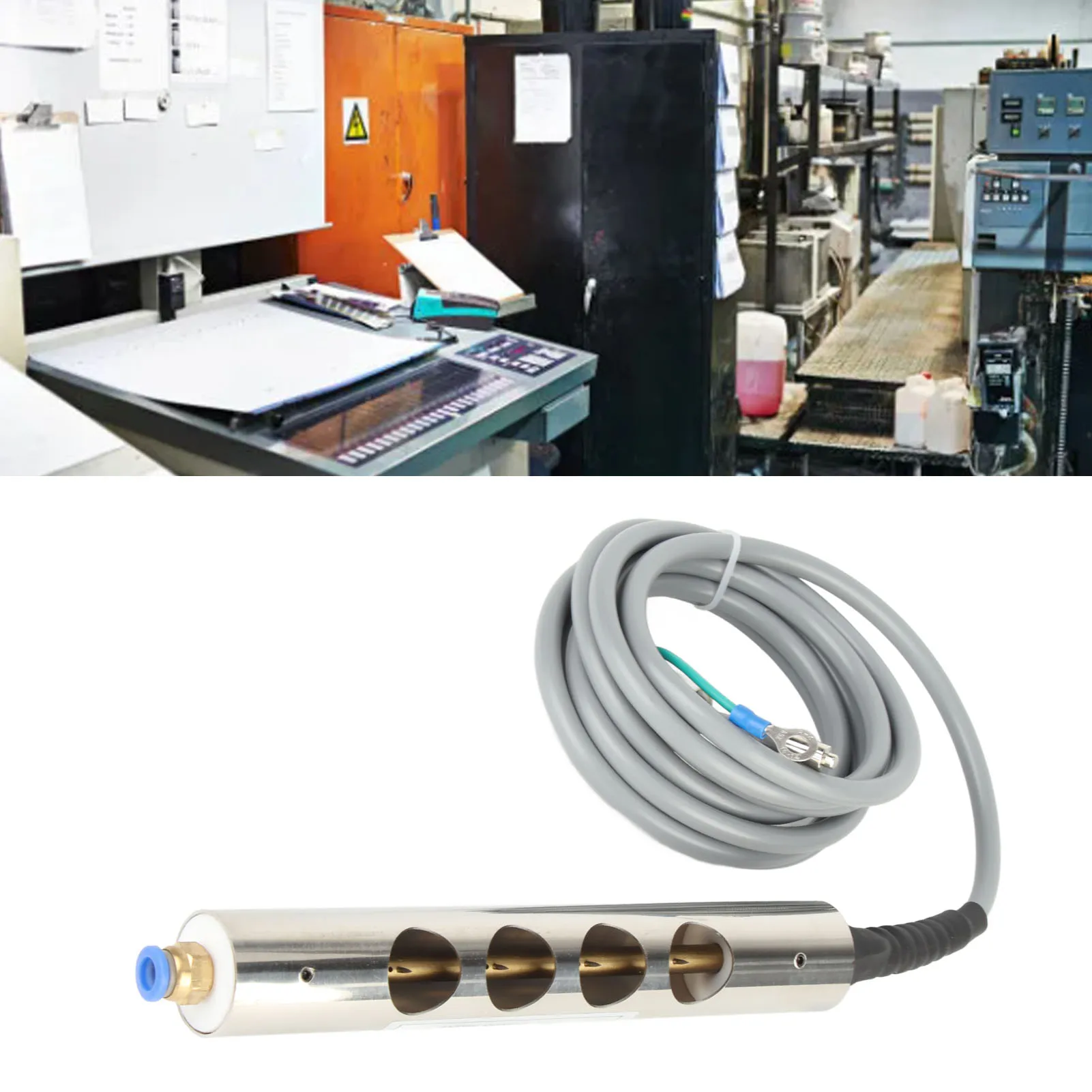 Static Remover Rod Ionizing Air Bar Anti Static Ionizing Pole Electrostatic Elimination Rod for 5.6KV Output Power Equipment
Static Remover Rod Ionizing Air Bar Anti Static Ionizing Pole Electrostatic Elimination Rod for 5.6KV Output Power Equipment
