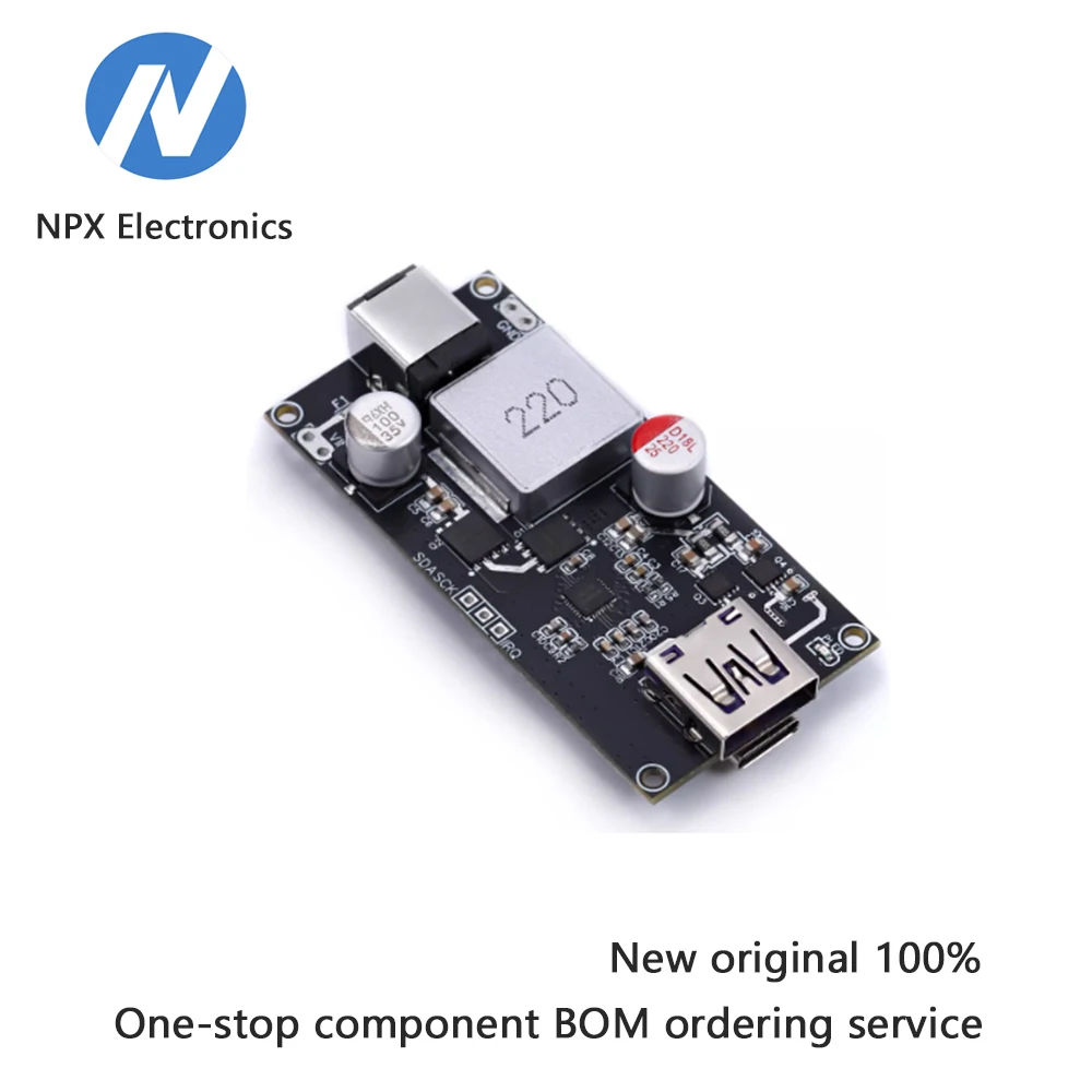 Зарядное устройство PD3.1 — полнопротокольный настольный интеллектуальный модуль быстрой зарядки мощностью 140 Вт
Зарядное устройство PD3.1 — полнопротокольный настольный интеллектуальный модуль быстрой зарядки мощностью 140 Вт