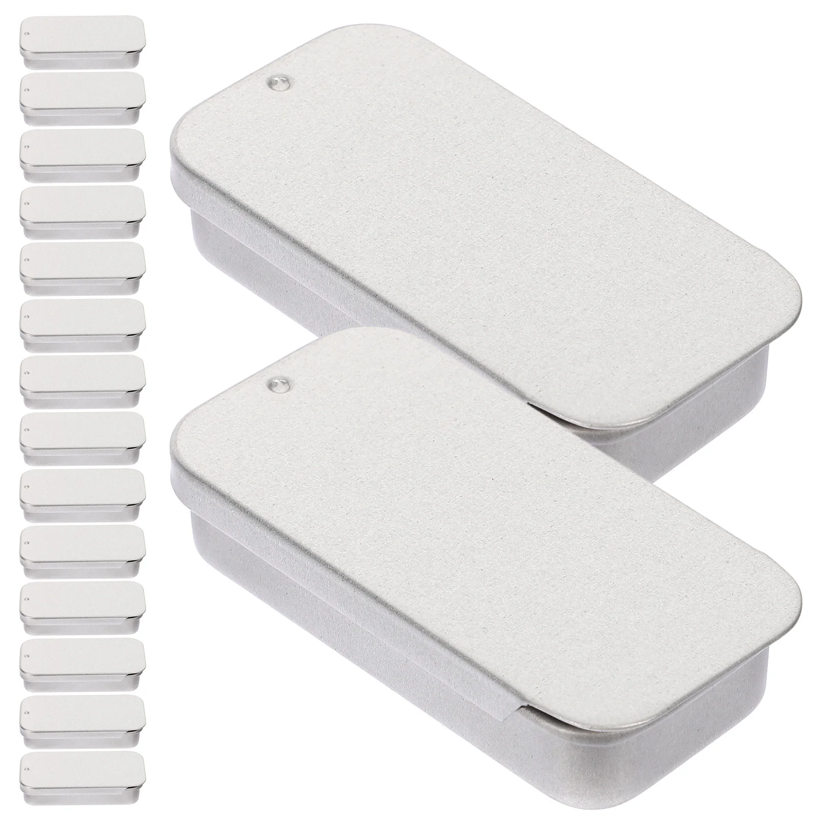 16Pcs Small Tin Containers Push Lid Candy Tins Portable Metal Balm Boxes Multi-Purpose Small Storage Boxes Tin Box
16Pcs Small Tin Containers Push Lid Candy Tins Portable Metal Balm Boxes Multi-Purpose Small Storage Boxes Tin Box