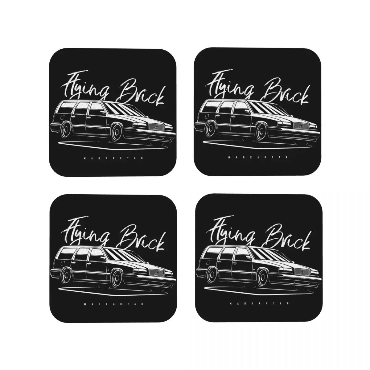 Flying Brick Sport Wagon 850 Coasters Kitchen Placemats Non-slip Insulation Cup Coffee Mats Decor Home Tableware Pads Set of 4
Flying Brick Sport Wagon 850 Coasters Kitchen Placemats Non-slip Insulation Cup Coffee Mats Decor Home Tableware Pads Set of 4
