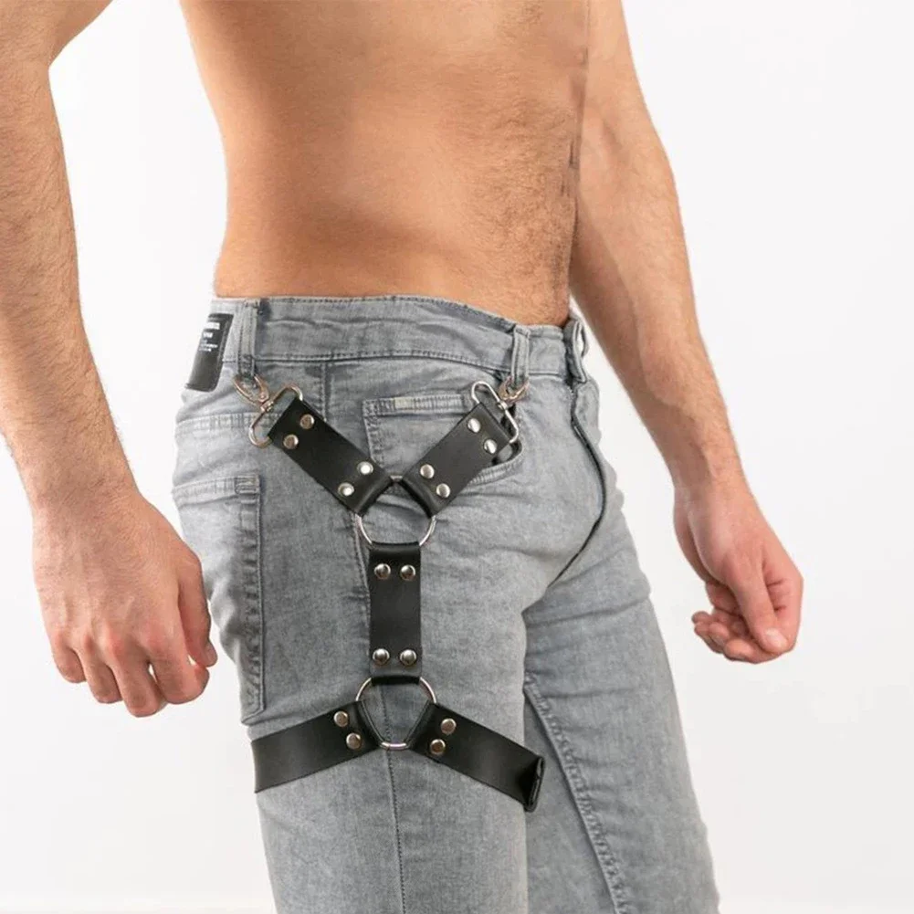 Men Punk Fashion PU Leather Suspender Garters Belt Trousers Buckle Adjustable Belts For Women Men Apparel Accessories New
Men Punk Fashion PU Leather Suspender Garters Belt Trousers Buckle Adjustable Belts For Women Men Apparel Accessories New
