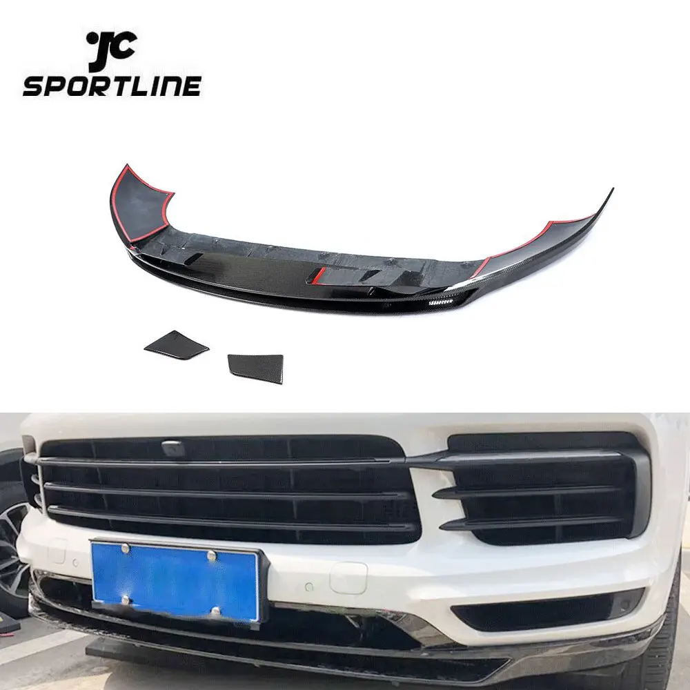 Carbon Fiber Car Front Spoiler For Porsche Cayenne Base Sport 4-Door 2018-2020
Carbon Fiber Car Front Spoiler For Porsche Cayenne Base Sport 4-Door 2018-2020