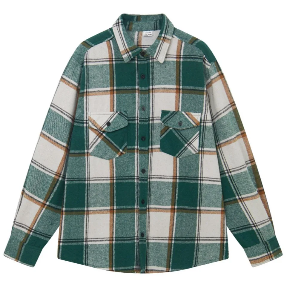 2026 Spring Autumn New Style Men Fashion Slim Fit Business Casual Plaid Turn Down Collar Long Sleeve Shirt
2026 Spring Autumn New Style Men Fashion Slim Fit Business Casual Plaid Turn Down Collar Long Sleeve Shirt
