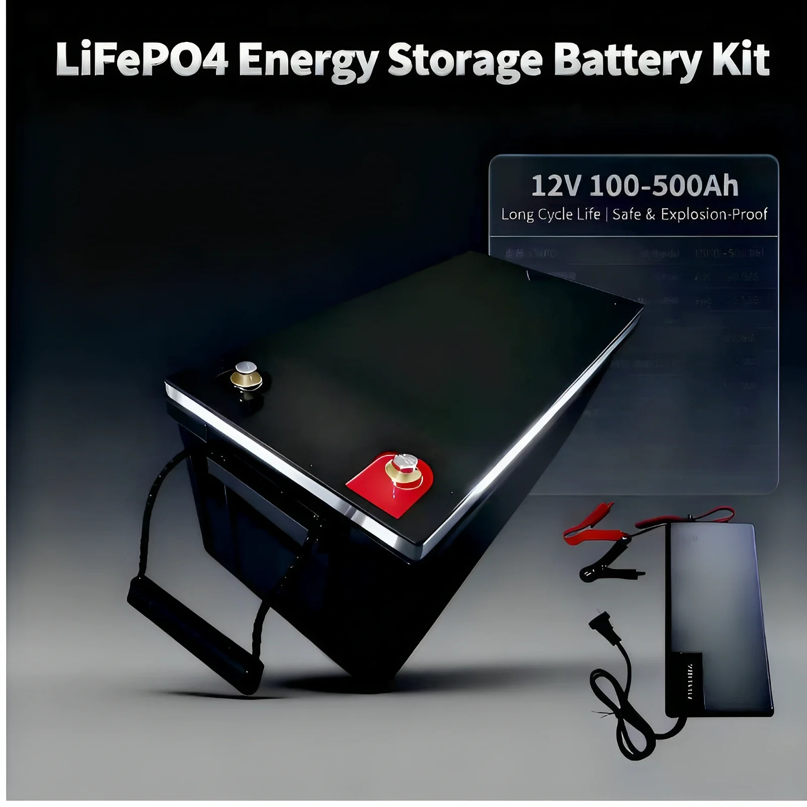 Морской/фургон/солнечный электродвигатель: 12 В (100–500 Ач): LiFePO4, 2000 Вт, прочный и перезаряжаемый!
Морской/фургон/солнечный электродвигатель: 12 В (100–500 Ач): LiFePO4, 2000 Вт, прочный и перезаряжаемый!