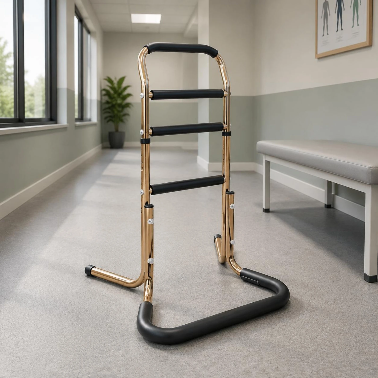 Standing Assist Frame Padded Grip Toilet Support Frame Assistive Device Lightweight Mobility Aid High Load Capacity
Standing Assist Frame Padded Grip Toilet Support Frame Assistive Device Lightweight Mobility Aid High Load Capacity