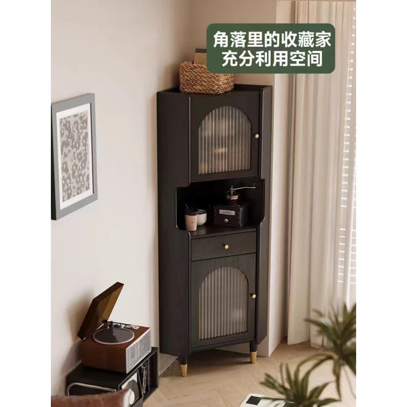 Corner cabinet, corner cabinet, living room solid wood corner cabinet
Corner cabinet, corner cabinet, living room solid wood corner cabinet
