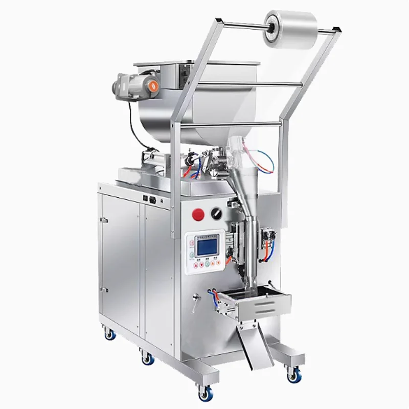 【Best】Horizontal single head honey stick cream heating tank paste packing machine high viscosity liquid water filling machine
【Best】Horizontal single head honey stick cream heating tank paste packing machine high viscosity liquid water filling machine