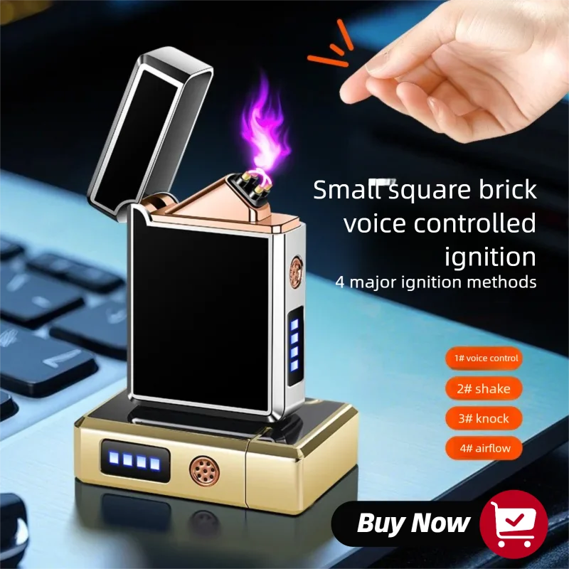 Metal windproof laser engraving gift with light, voice controlled induction, dual arc, USB charging, Langsheng lighter
Metal windproof laser engraving gift with light, voice controlled induction, dual arc, USB charging, Langsheng lighter