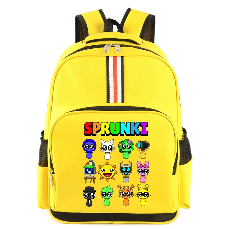 Детский легкий школьный рюкзак с героями мультфильмов Sprunki, рюкзак для игры Incredibox, водонепроницаемая сумка для книг, забавный рюкзак Sprunki для начальной школы для мальчиков и девочек
Детский легкий школьный рюкзак с героями мультфильмов Sprunki, рюкзак для игры Incredibox, водонепроницаемая сумка для книг, забавный рюкзак Sprunki для начальной школы для мальчиков и девочек