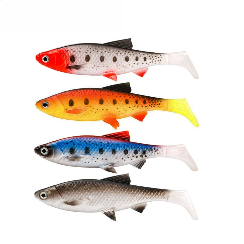 3pcs 35g/15.5cm Fishing Lure Sea Fishing Double Color Floating Lures 3D Fish Eye Fake Bait Tail Simulation Soft Bait
3pcs 35g/15.5cm Fishing Lure Sea Fishing Double Color Floating Lures 3D Fish Eye Fake Bait Tail Simulation Soft Bait