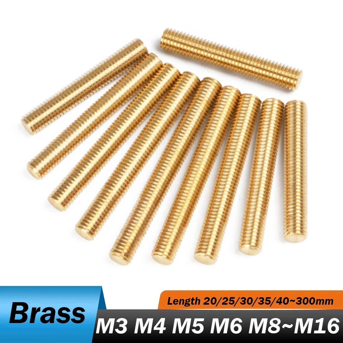 1/2/5pcs M3 M4 M5 M6 M8 M10 M12 M14 M16 Brass Fully Threaded Bar-rod Metric Studding Studs Length 20/25/30/35/40/45/50/55~300mm
1/2/5pcs M3 M4 M5 M6 M8 M10 M12 M14 M16 Brass Fully Threaded Bar-rod Metric Studding Studs Length 20/25/30/35/40/45/50/55~300mm