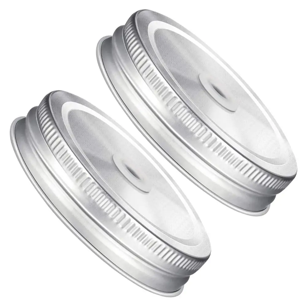2pcs Stainless Straw Lids for Jars Leak Proof Canning Canning Jar Replacement Lids Cap Hole Wide Mouth Kitchen Bar
2pcs Stainless Straw Lids for Jars Leak Proof Canning Canning Jar Replacement Lids Cap Hole Wide Mouth Kitchen Bar