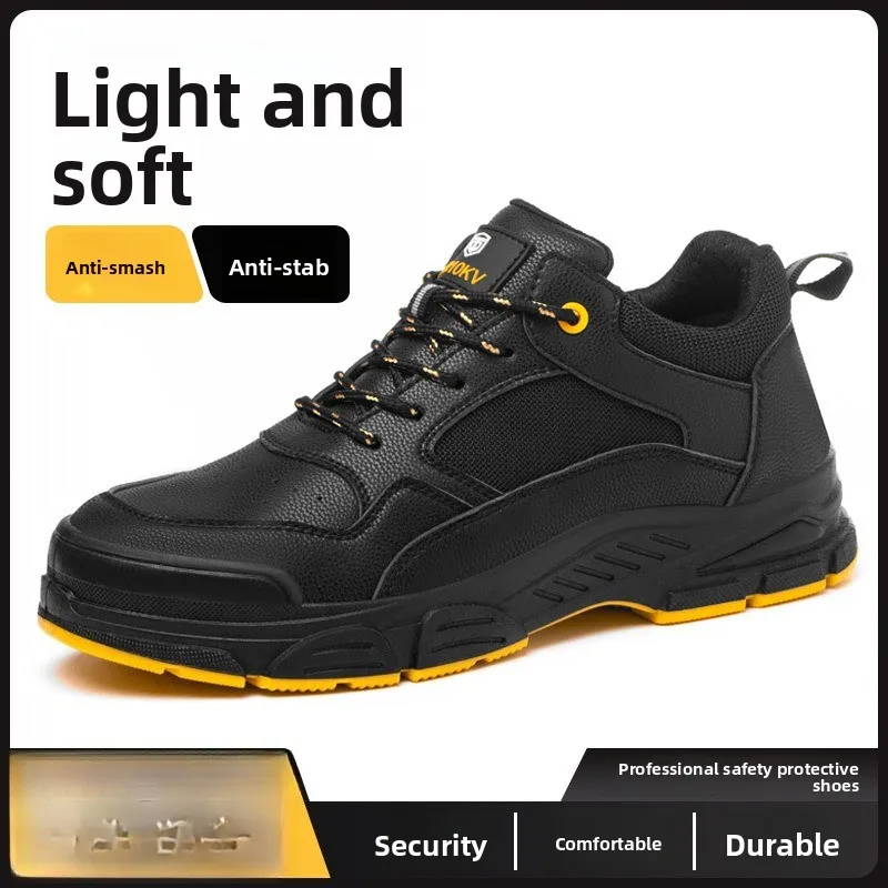 Insulated Shoes Breathable Deodorant Anti-smashing and Anti-piercing Work Shoes Non-slip and Wear-resistant Safety Shoes
Insulated Shoes Breathable Deodorant Anti-smashing and Anti-piercing Work Shoes Non-slip and Wear-resistant Safety Shoes