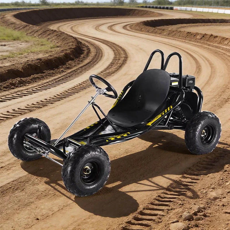 New Professional Gas-Powered 212CC 4-Stroke Off-Road Go-Kart 6-Inch Wheels Hydraulic Disc Brakes Chain Drive Outdoor Teens
New Professional Gas-Powered 212CC 4-Stroke Off-Road Go-Kart 6-Inch Wheels Hydraulic Disc Brakes Chain Drive Outdoor Teens