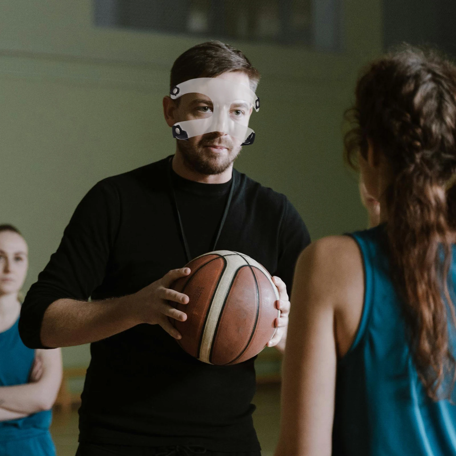 Transparent Adjustable Sports Face Mask for Baseball Basketball Training Protection Masks Athletes Lightweight for Sport
Transparent Adjustable Sports Face Mask for Baseball Basketball Training Protection Masks Athletes Lightweight for Sport