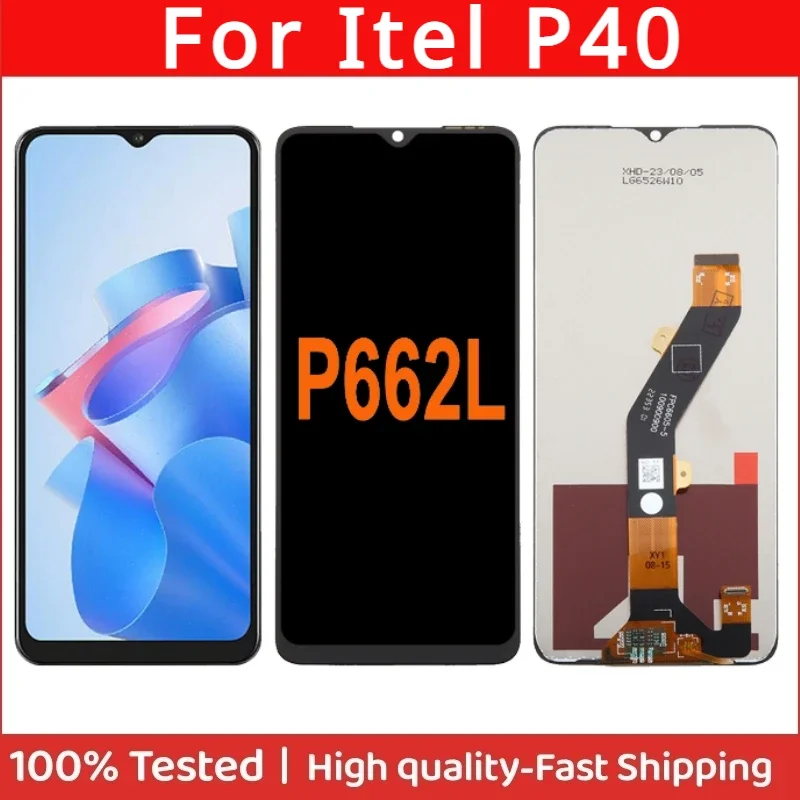 6.6'' IPS For Itel P40 P662L LCD Display Touch Screen Digitizer Assembly Parts
6.6'' IPS For Itel P40 P662L LCD Display Touch Screen Digitizer Assembly Parts