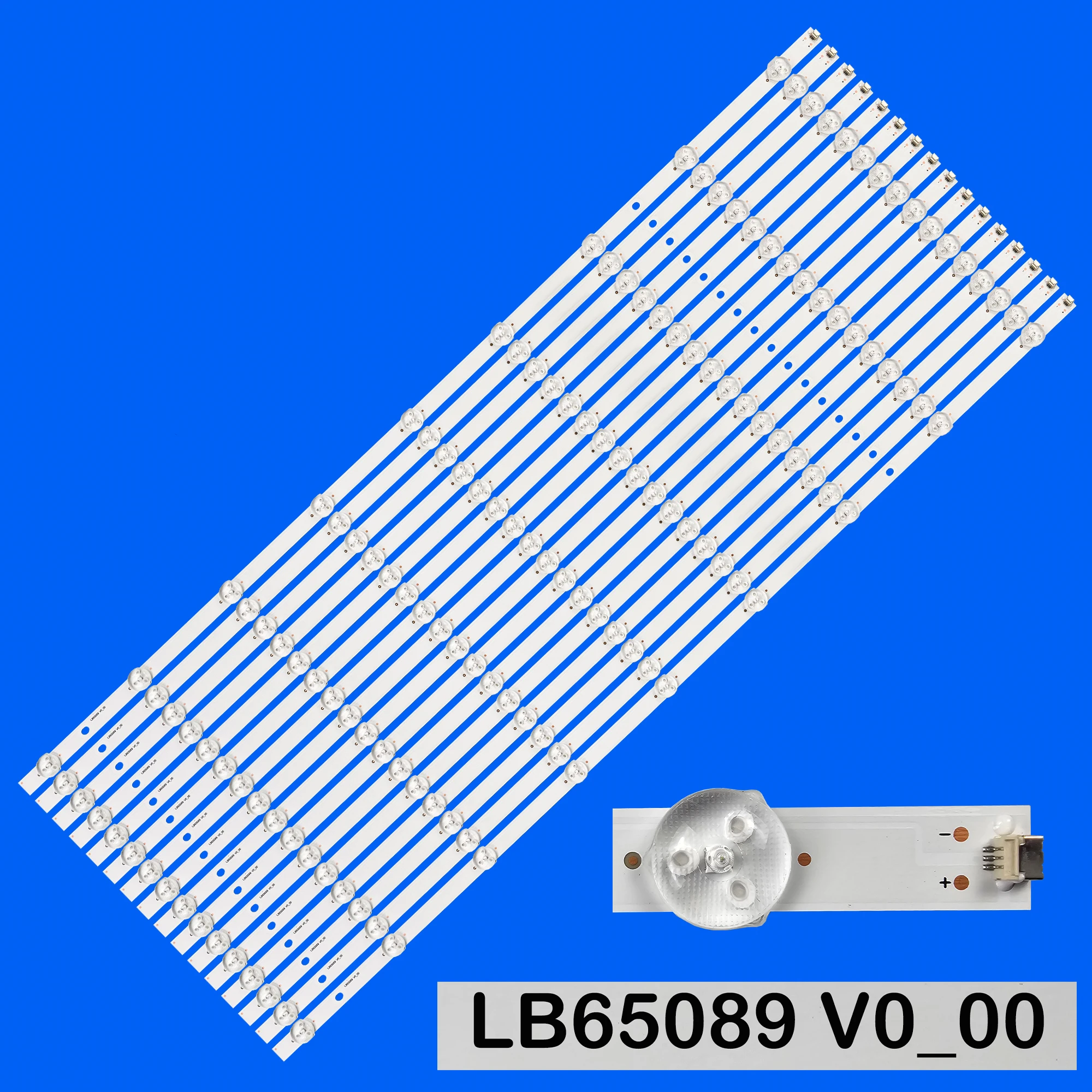 LED Backlight strip for 65PUS8535/12 65PUS8555/12 65PUS8506/12 65PUS8505/12 65PUS8545/12 65PUS839/12 LB65089 V0 LB6508W V0_00
LED Backlight strip for 65PUS8535/12 65PUS8555/12 65PUS8506/12 65PUS8505/12 65PUS8545/12 65PUS839/12 LB65089 V0 LB6508W V0_00