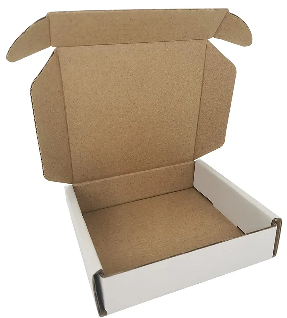 4x4x1'' 200 Pack Small Shipping Boxes, Corrugated Cardboard Mailers in White - Durable and Versatile for Secure Shipping
4x4x1'' 200 Pack Small Shipping Boxes, Corrugated Cardboard Mailers in White - Durable and Versatile for Secure Shipping
