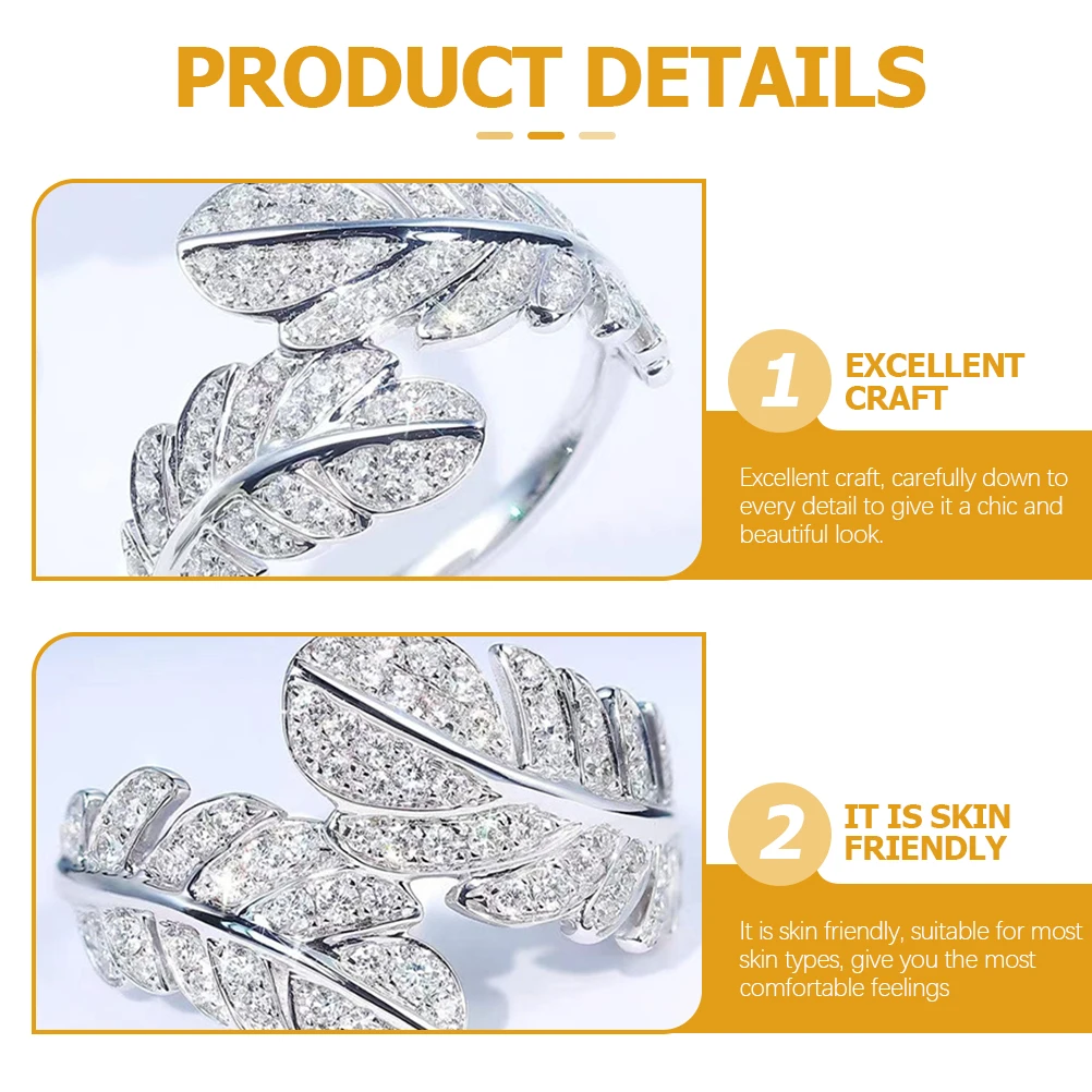 Ring Fashion Women's Rhinestone Adjustable Rings Hypoallergenic Chic Statement Finger Ring for Teen Girls
Ring Fashion Women's Rhinestone Adjustable Rings Hypoallergenic Chic Statement Finger Ring for Teen Girls