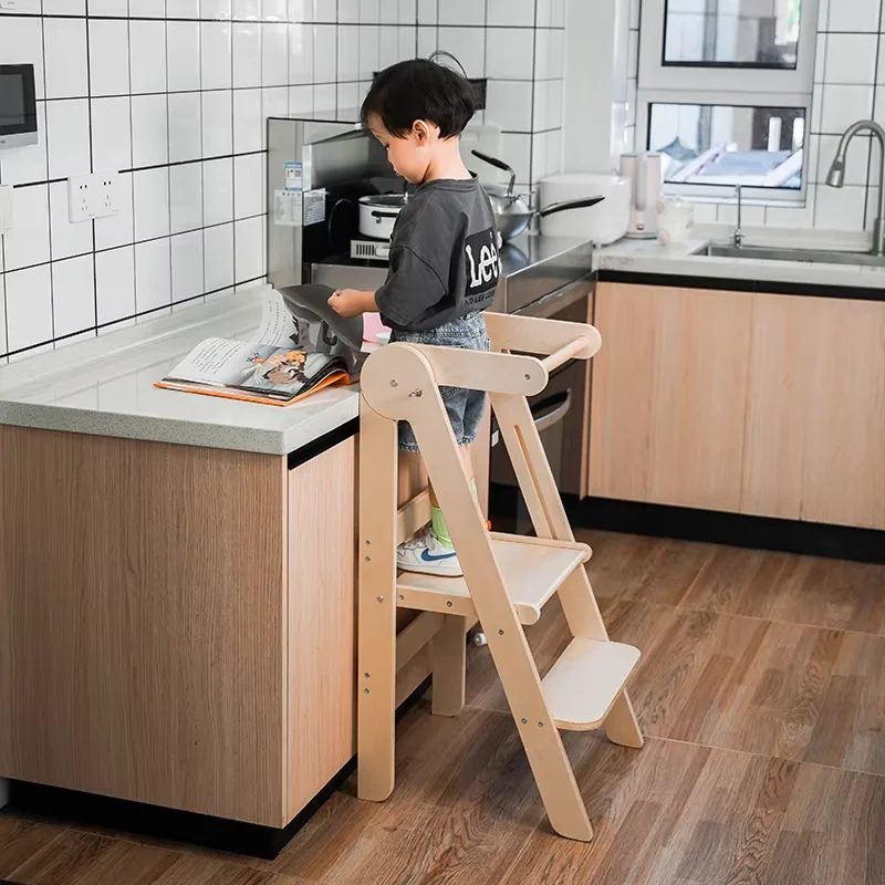 2025 Modern Wooden Children Learning Tower Adjustable Height Kitchen Kids Helper Step Stool for 0-8 Years Old 
2025 Modern Wooden Children Learning Tower Adjustable Height Kitchen Kids Helper Step Stool for 0-8 Years Old