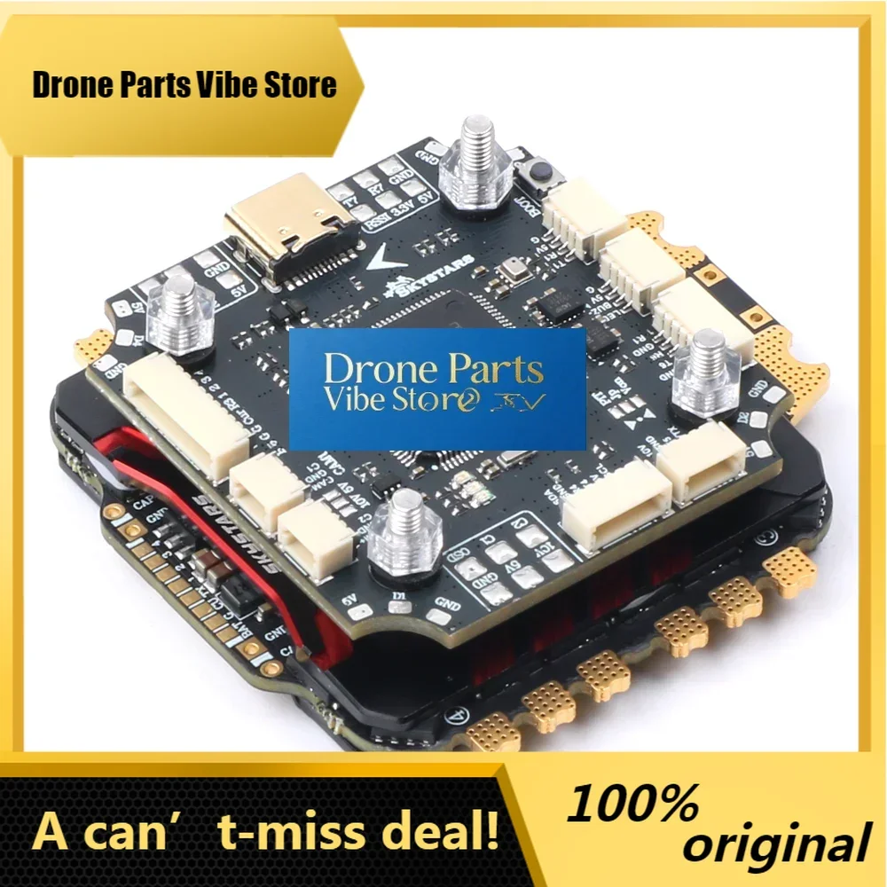 DParts1H743 HD Betaflight Flight Controller H7 X8 With OSD & KM80 80A Blheli_32 4IN1 ESC For FPV Drones
DParts1H743 HD Betaflight Flight Controller H7 X8 With OSD & KM80 80A Blheli_32 4IN1 ESC For FPV Drones