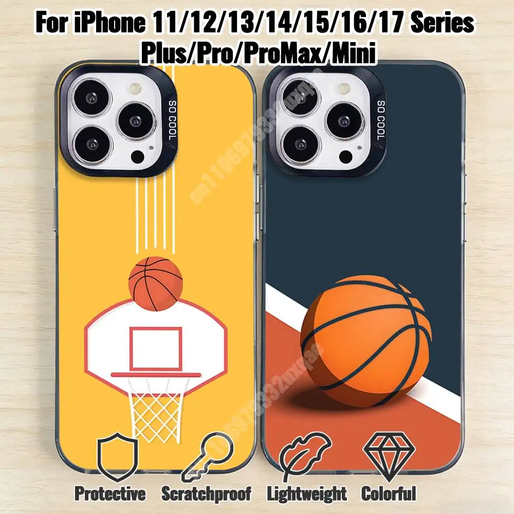 Basketball Sport Passion Phone Case for iPhone 17 16 15 Pro Plus 14 13 Max Mini 12 11 X XS Air TPU Bumper
Basketball Sport Passion Phone Case for iPhone 17 16 15 Pro Plus 14 13 Max Mini 12 11 X XS Air TPU Bumper