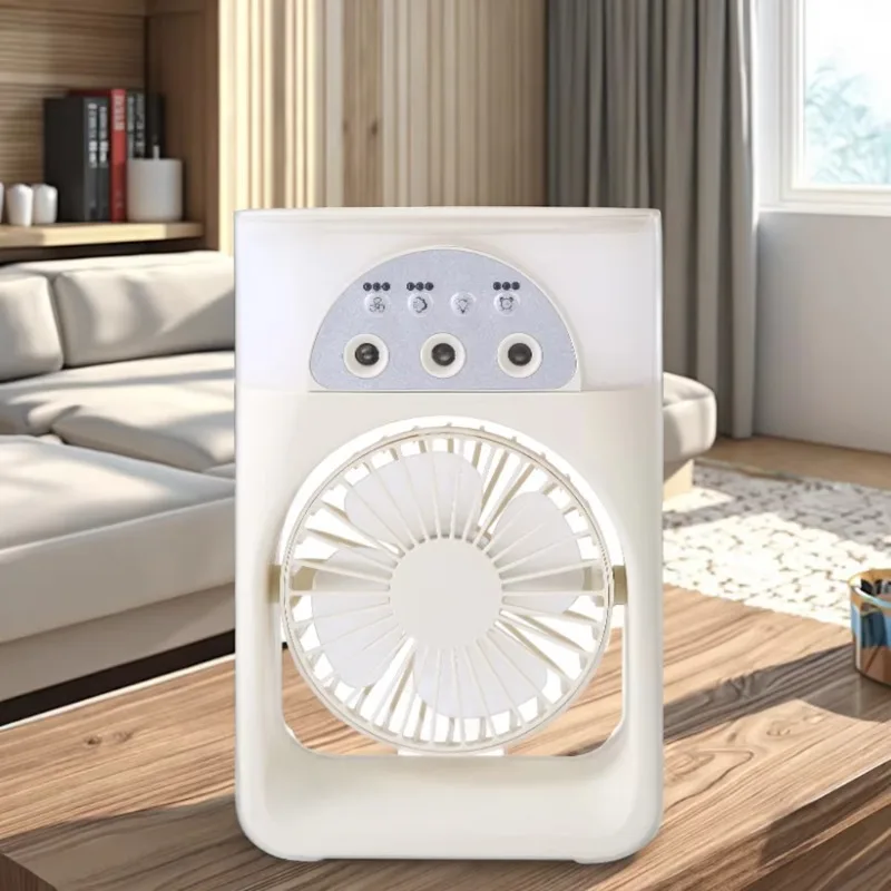 Customization Adjustable Wind Direction Small Cool Mist Water Spray Fan Portable Mini Air Conditioner for Room
Customization Adjustable Wind Direction Small Cool Mist Water Spray Fan Portable Mini Air Conditioner for Room