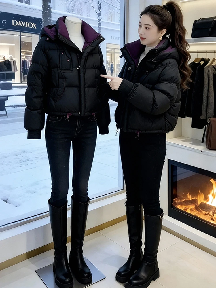 Прохладное зимнее пальто для поездок на работу, женское пуховое хлопковое пальто Jaet Long Sve Fce на подкладке, теплая свободная одежда с капюшоном, корейская верхняя одежда
Прохладное зимнее пальто для поездок на работу, женское пуховое хлопковое пальто Jaet Long Sve Fce на подкладке, теплая свободная одежда с капюшоном, корейская верхняя одежда