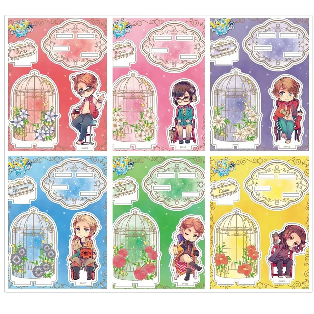 Anime APH Acrylic Stand Doll Russia USA Japan Italy Germany France UK Figure Model Plate Cosplay Toy for Gift
Anime APH Acrylic Stand Doll Russia USA Japan Italy Germany France UK Figure Model Plate Cosplay Toy for Gift