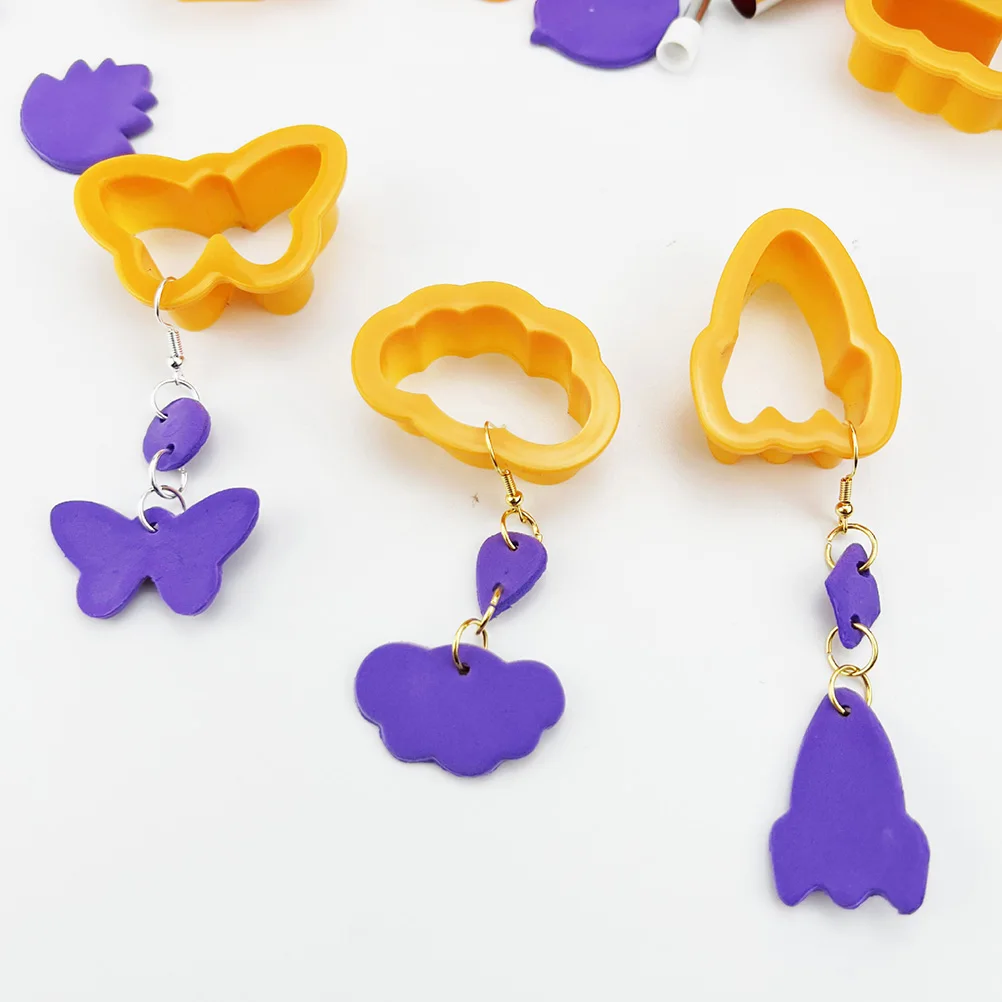 25pcs Polymer Clay Earrings DIY Molding Tool Pendant Air Shapes molds earring clippers plastic cake mold diy
25pcs Polymer Clay Earrings DIY Molding Tool Pendant Air Shapes molds earring clippers plastic cake mold diy